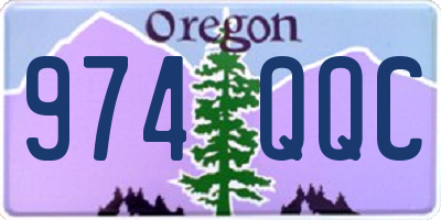 OR license plate 974QQC