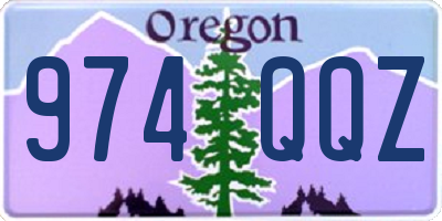 OR license plate 974QQZ