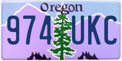 OR license plate 974UKC