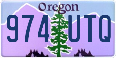OR license plate 974UTQ