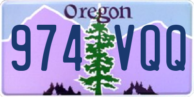 OR license plate 974VQQ