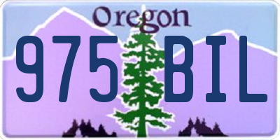 OR license plate 975BIL