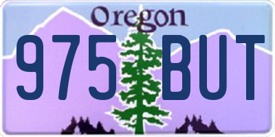 OR license plate 975BUT