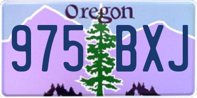 OR license plate 975BXJ