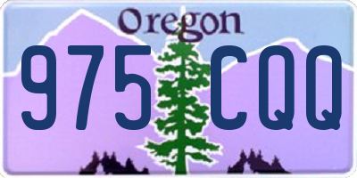 OR license plate 975CQQ