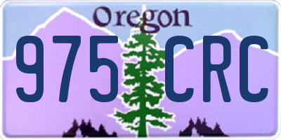 OR license plate 975CRC