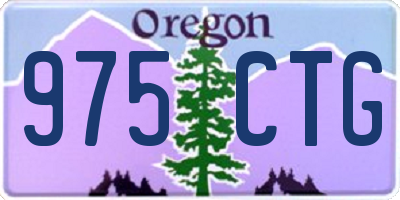 OR license plate 975CTG