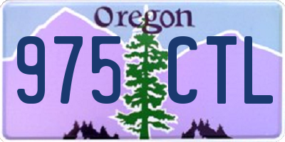 OR license plate 975CTL