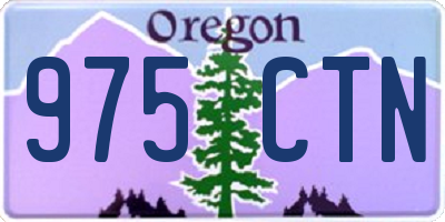 OR license plate 975CTN