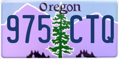 OR license plate 975CTQ