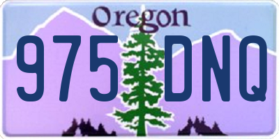 OR license plate 975DNQ