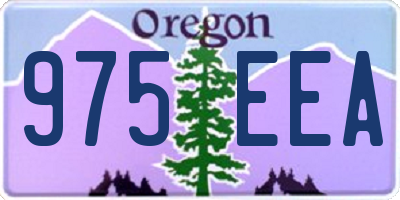 OR license plate 975EEA