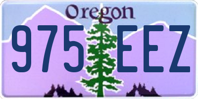 OR license plate 975EEZ