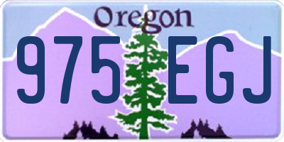 OR license plate 975EGJ