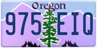 OR license plate 975EIQ