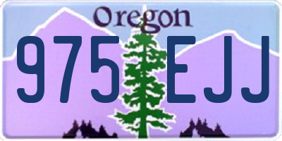 OR license plate 975EJJ