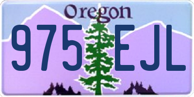 OR license plate 975EJL