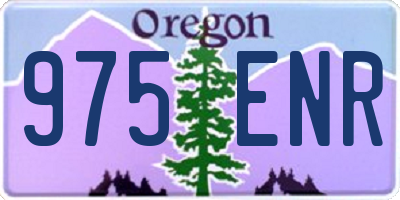 OR license plate 975ENR