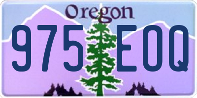 OR license plate 975EOQ
