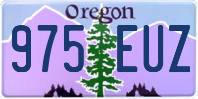 OR license plate 975EUZ