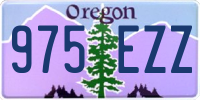 OR license plate 975EZZ