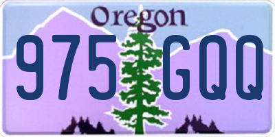 OR license plate 975GQQ