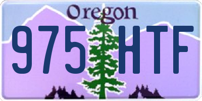 OR license plate 975HTF