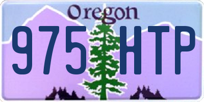 OR license plate 975HTP