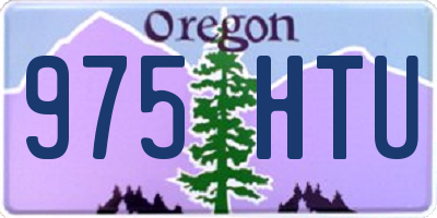 OR license plate 975HTU