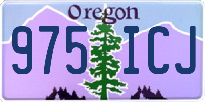 OR license plate 975ICJ