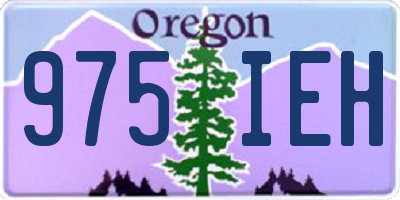 OR license plate 975IEH