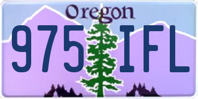 OR license plate 975IFL