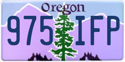 OR license plate 975IFP