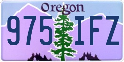 OR license plate 975IFZ