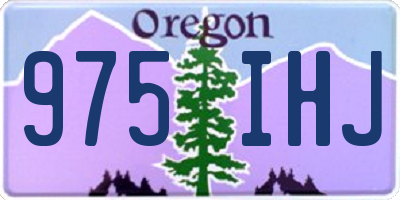 OR license plate 975IHJ