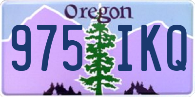 OR license plate 975IKQ