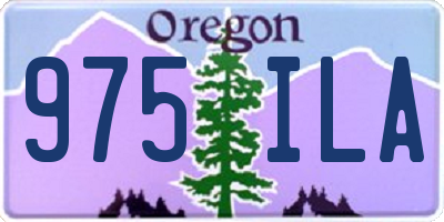 OR license plate 975ILA