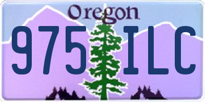 OR license plate 975ILC