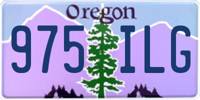 OR license plate 975ILG