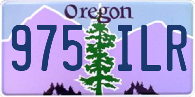 OR license plate 975ILR