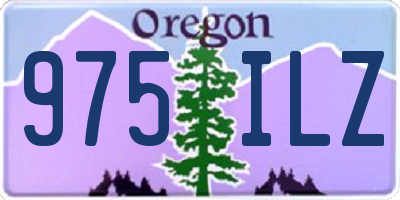 OR license plate 975ILZ