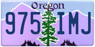 OR license plate 975IMJ