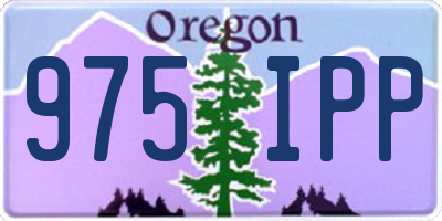 OR license plate 975IPP