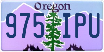 OR license plate 975IPU