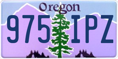 OR license plate 975IPZ