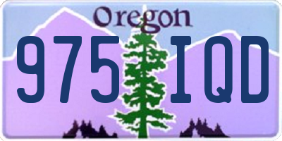 OR license plate 975IQD