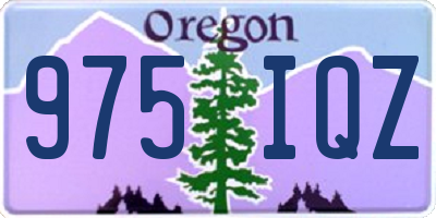 OR license plate 975IQZ