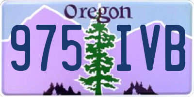 OR license plate 975IVB