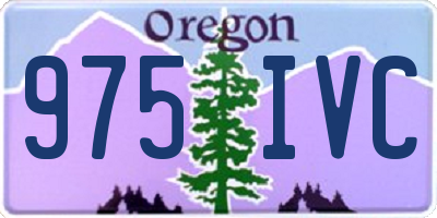 OR license plate 975IVC