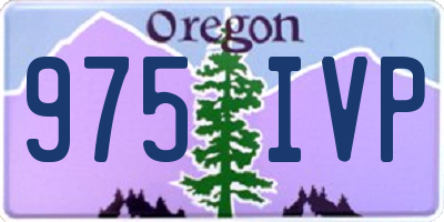 OR license plate 975IVP